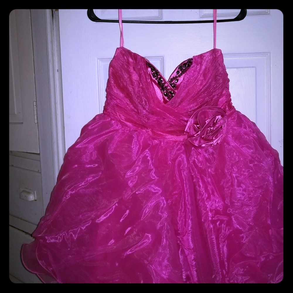 Strapless dress